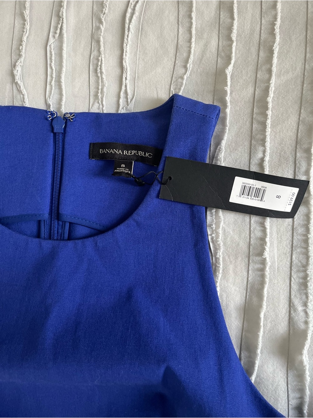 Banana Republic Women's Cobalt Blue Sleeveless Dress